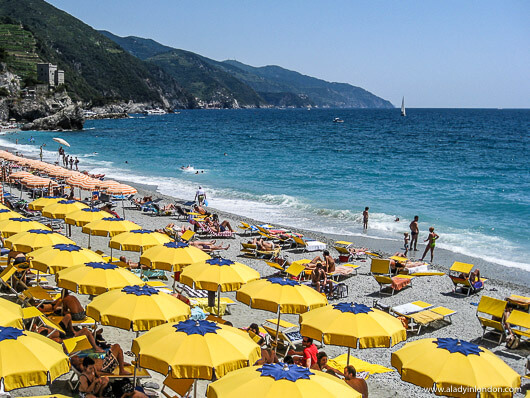 Beach in Cinque Terre, Italy