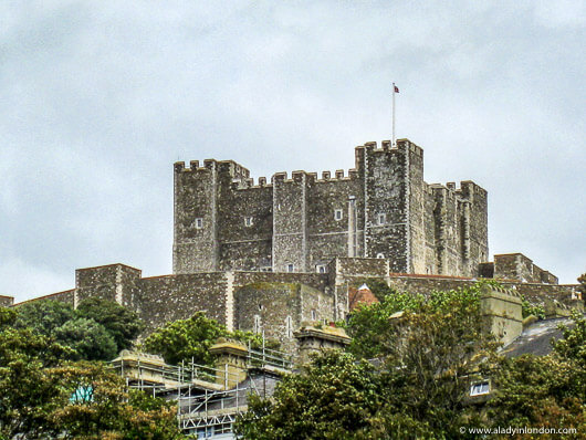 Dover Castle in England