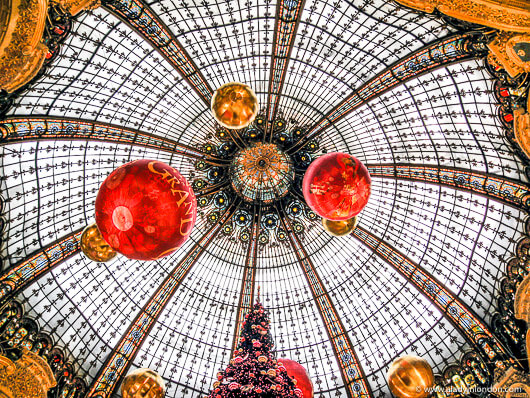 Galeries Lafayette at Christmas