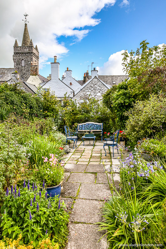 Garden in Kirkcudbright, Scotland