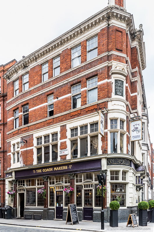 Marylebone pub in London