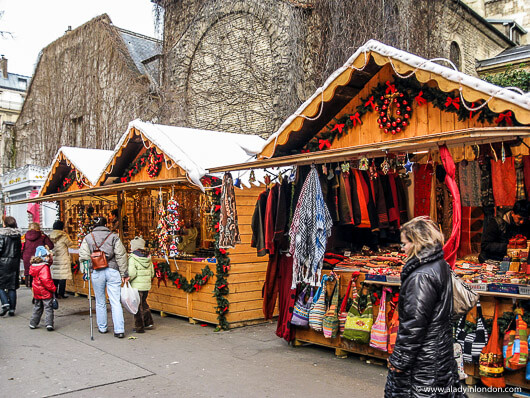 Paris Christmas Market at L'Eglise St Germain