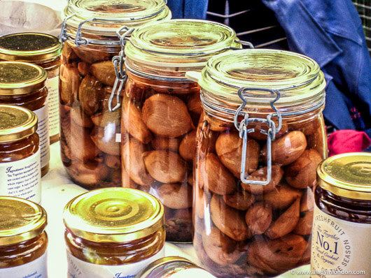 Jars of Pickled Foods