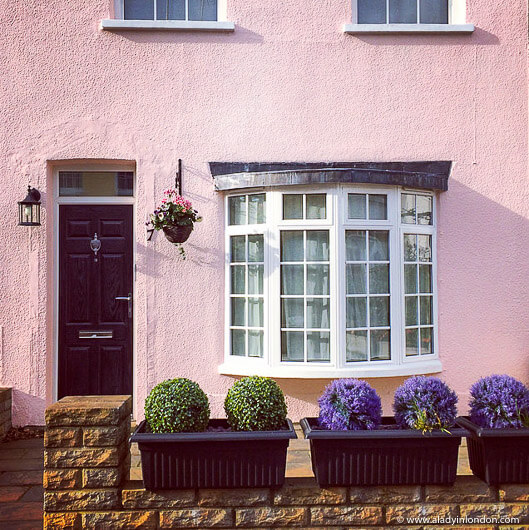 Pink House in Earls Court