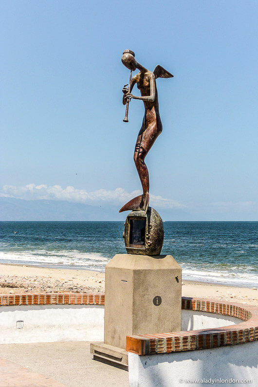 Sculpture in Puerto Vallarta, Mexico