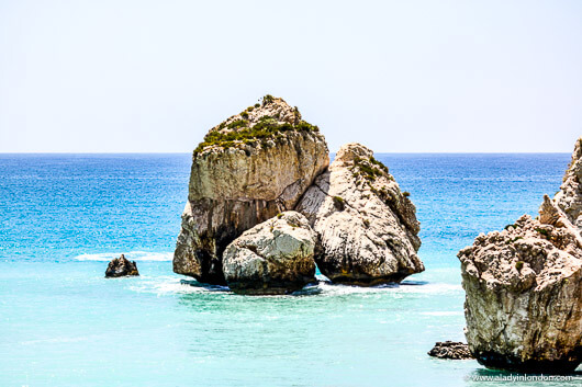 Rocks off the Shore in Cyprus