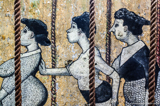 Art in Burps & Giggles Restaurant in Ipoh