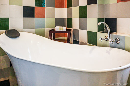 Bathtub at Indulgence Restaurant and Living