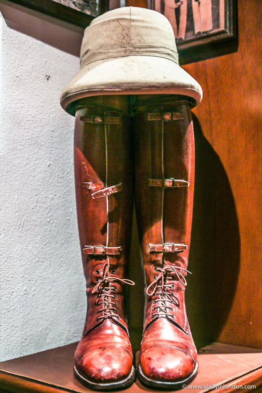 Boots in a Shop in Shepherd Market