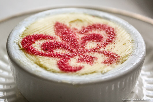 Relais et Chateaux Symbol in Butter at de Mondion Restaurant in Mdina