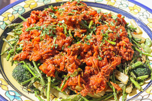 Cardoon Salad in Marrakech