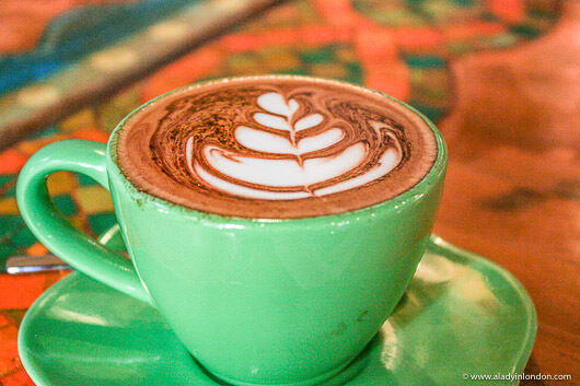 Coffee at Burps & Giggles Restaurant in Ipoh