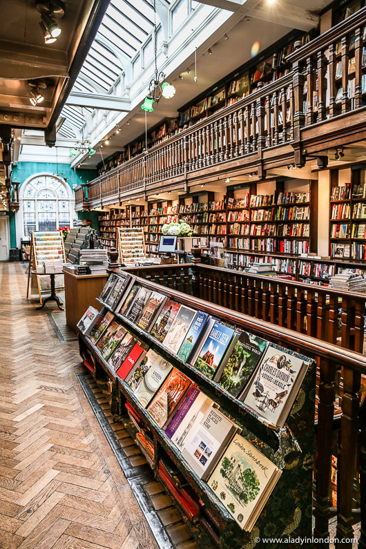 Daunt Books on Marylebone High Street in London