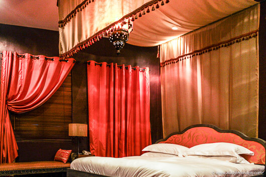 Room at Indulgence Restaurant and Living