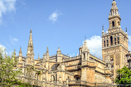 Sevilla Cathedral in Spain