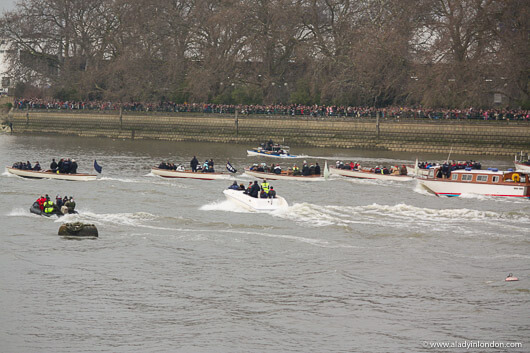 Oxford Cambridge Boat Race in London