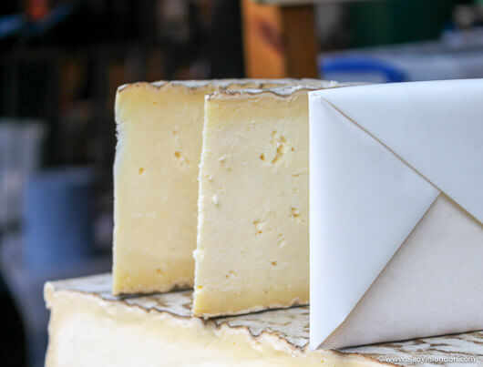 Cheese at Borough Market in London