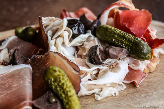 Food at Le Portetta Hotel in Courchevel