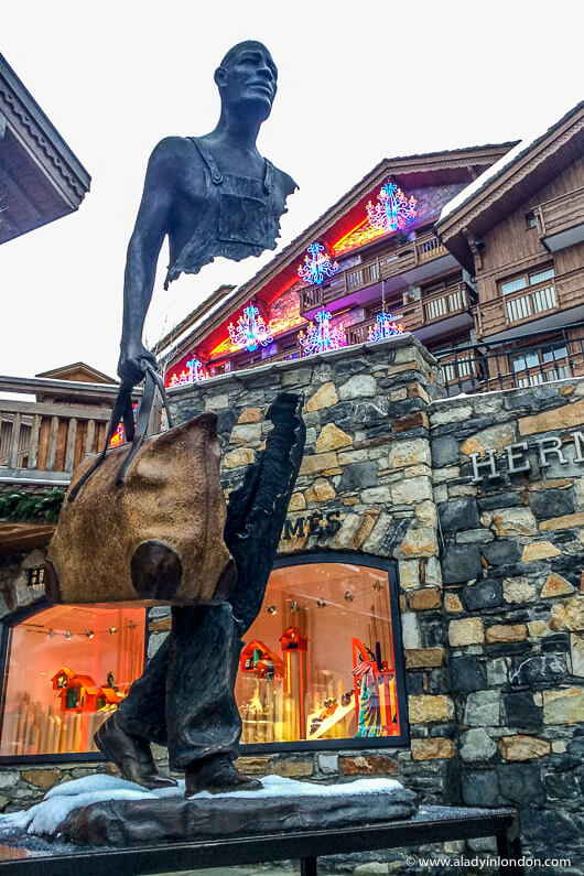 Sculpture in Courchevel 1850