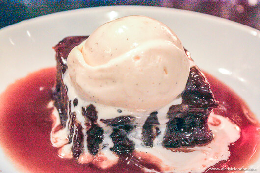 Sticky Toffee Pudding with Ice Cream