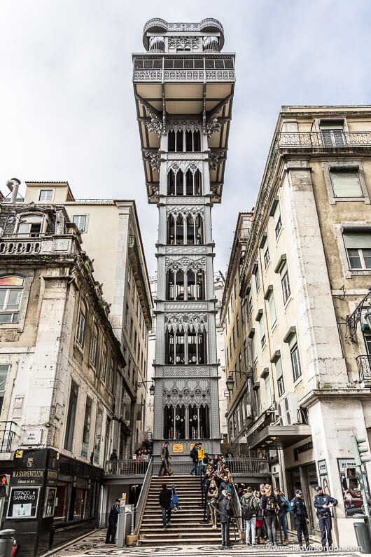 Elevator in Lisbon
