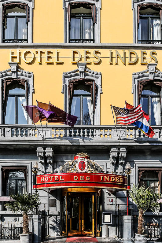 Hotel Des Indes in The Hague