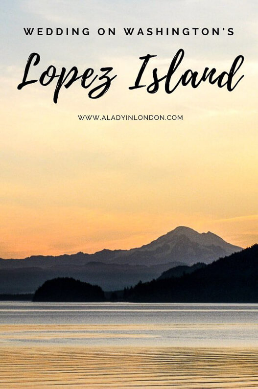 Lopez Island Wedding