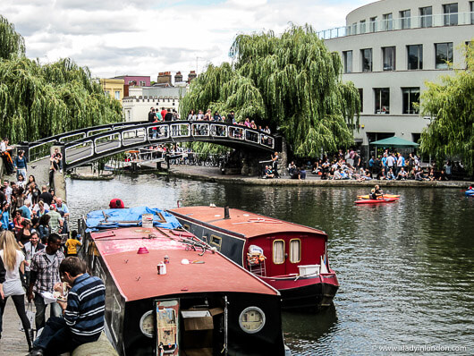 Bridge over Regent's Canal in Camden