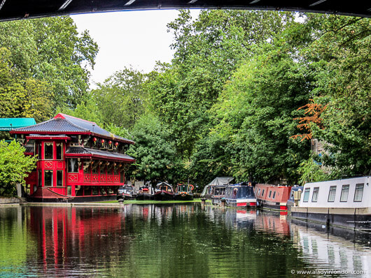 Chinese Restaurant on Regent's Canal in London