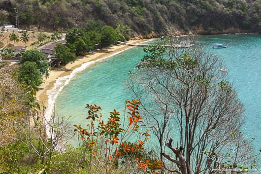 Blue Waters Inn Beach in Tobago