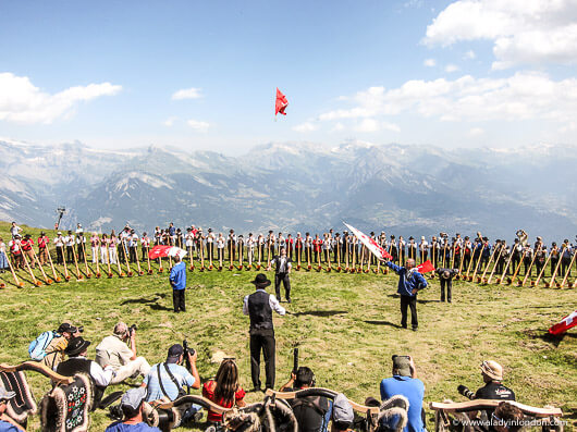 International Alphorn Festival in Nendaz