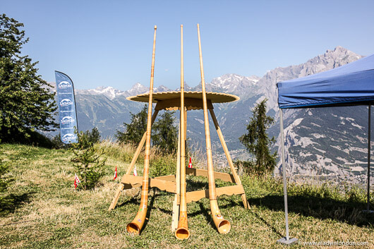 Alphorns in the Swiss Alps