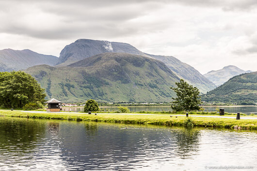 Ben Nevis on a Scotland road trip itinerary