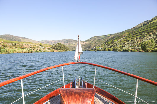 Boat on the Douro River
