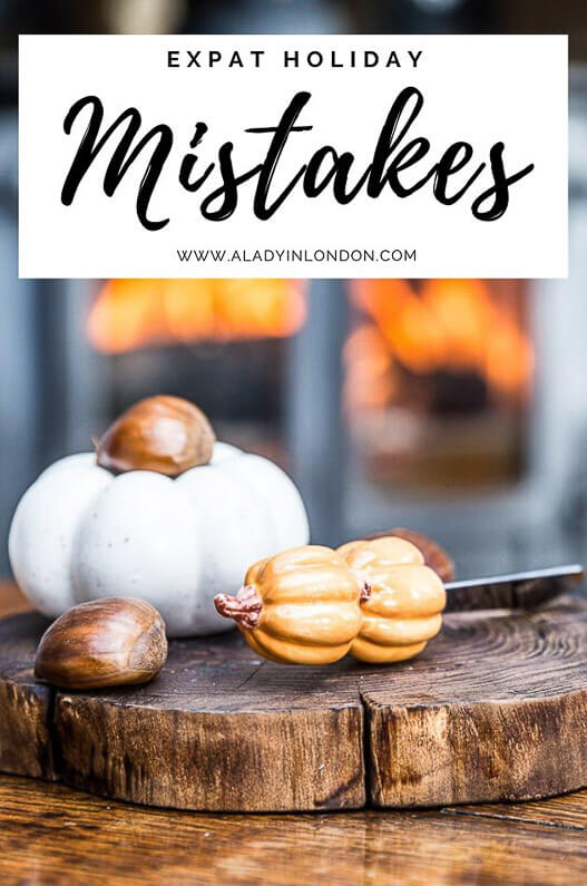 Expat Holiday Mistakes