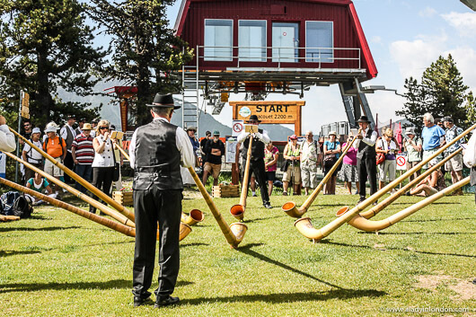 International Alphorn Festival in Nendaz