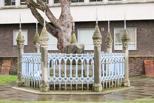 Coronation Stone in Kingston upon Thames