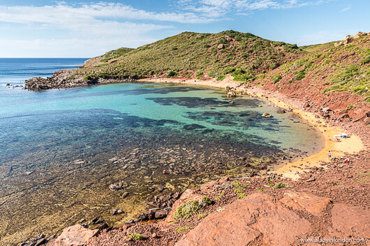 Beach in Menorca
