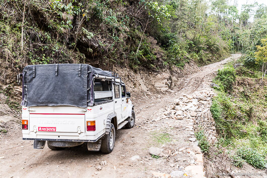 Jeep in Nepal
