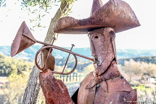 Paso Robles Winery Sculpture