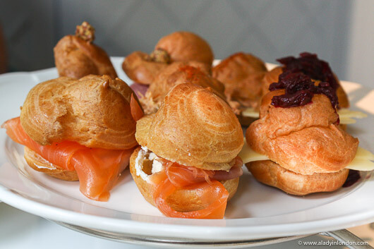 Finger Sandwiches at Ampersand Hotel