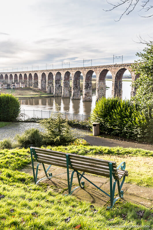 Bridge in Berwick-upon-Tweed, England