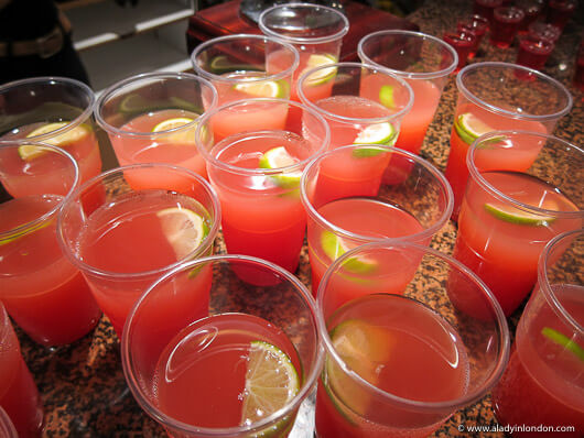 Cocktails at the Emmanuel College June Event in Cambridge