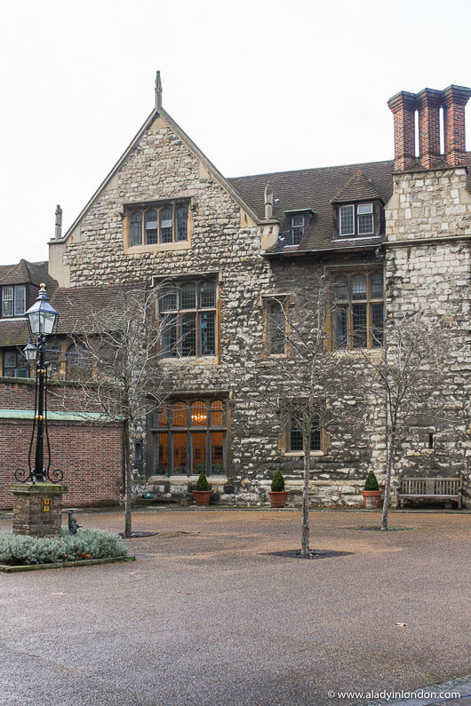 Priory in Charterhouse Square in London
