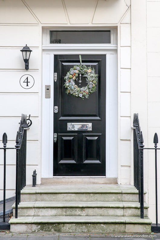 Christmas Wreath in London