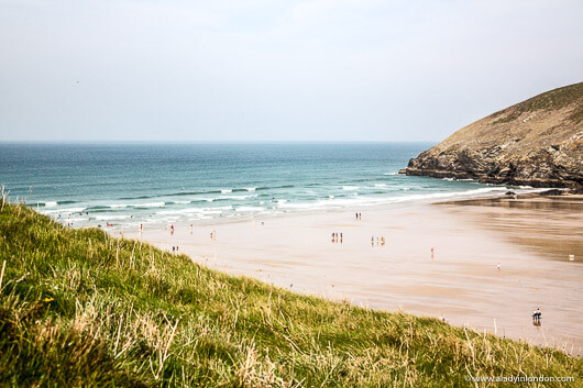 Beach in Newquay, Cornwall