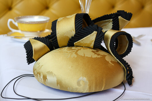 Gold Hat at The Goring