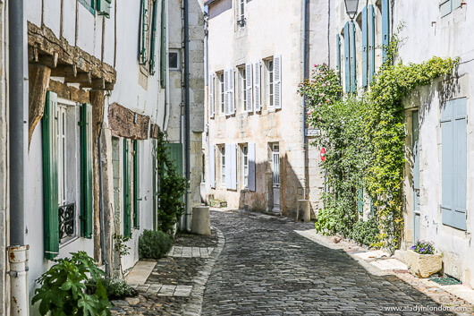 Village on the Ile de Re, France