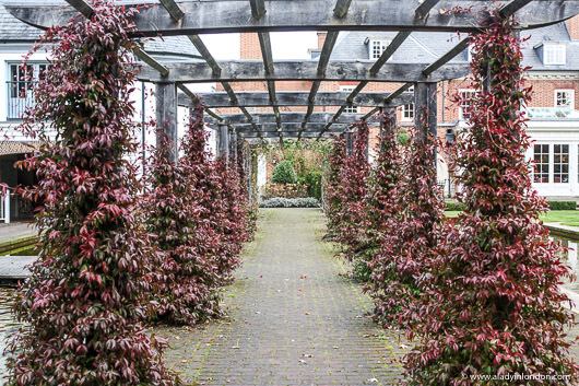 Pergola at Lime Wood Hotel