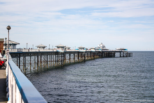 Llandudno Pier in Wales